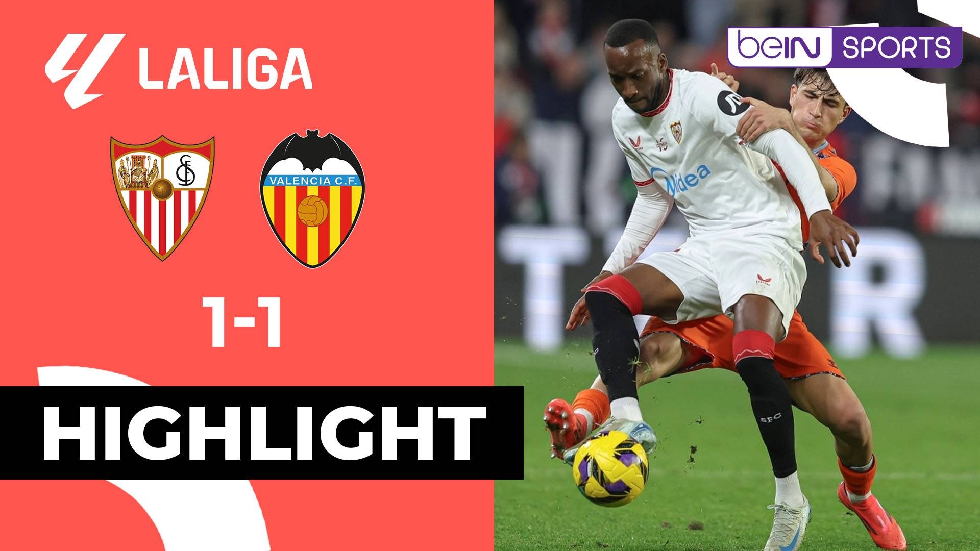 VISION+ - La Liga 2024 - Highlight / S2 E120 Sevilla vs Valencia