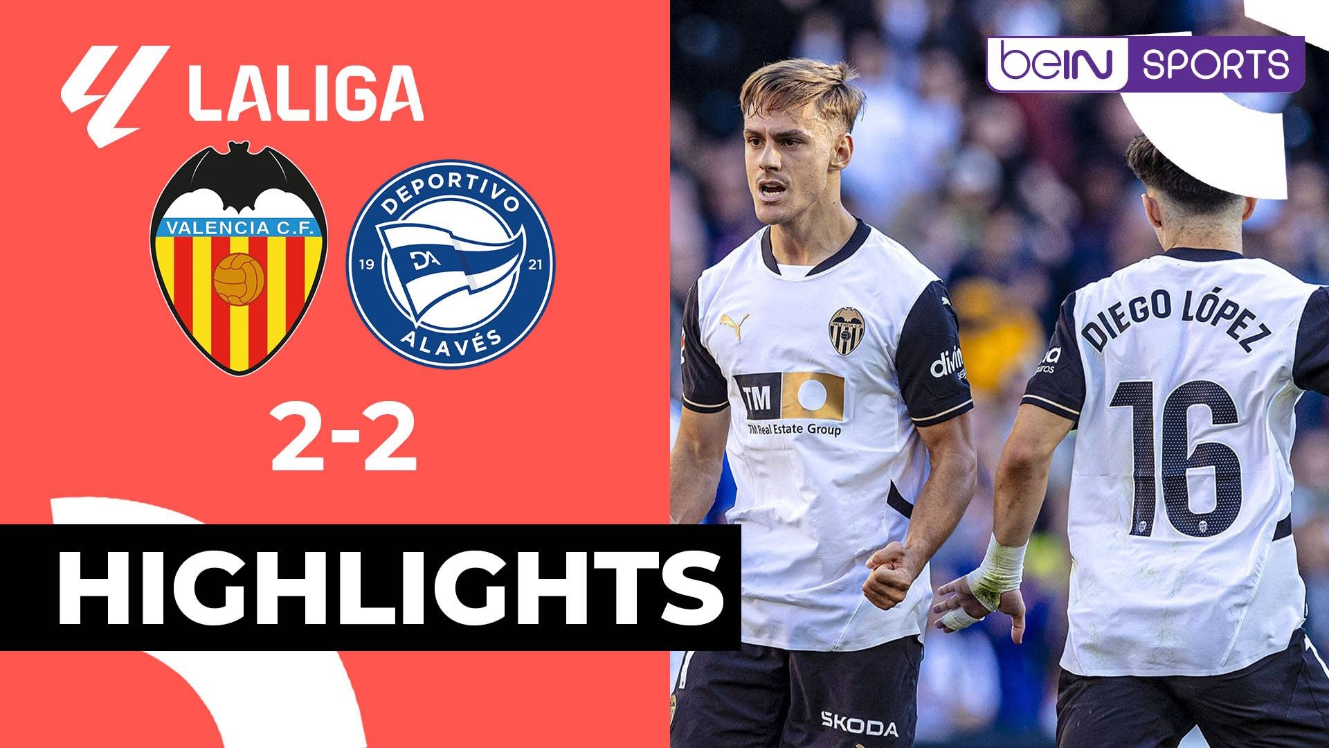 VISION+ - La Liga 2024 - Highlight / S1 E67 Valencia vs Alaves