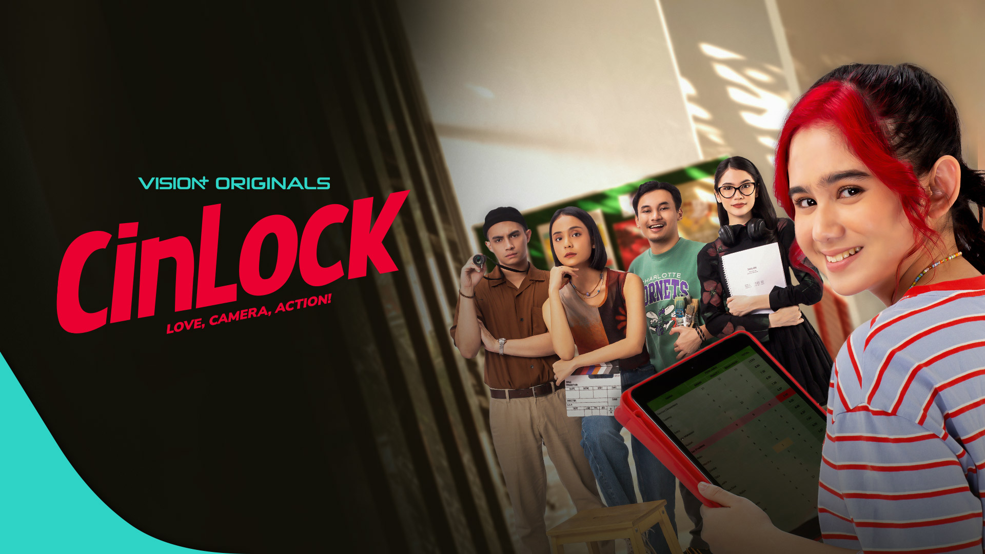 CinLock - Love, Camera, Action! Banner