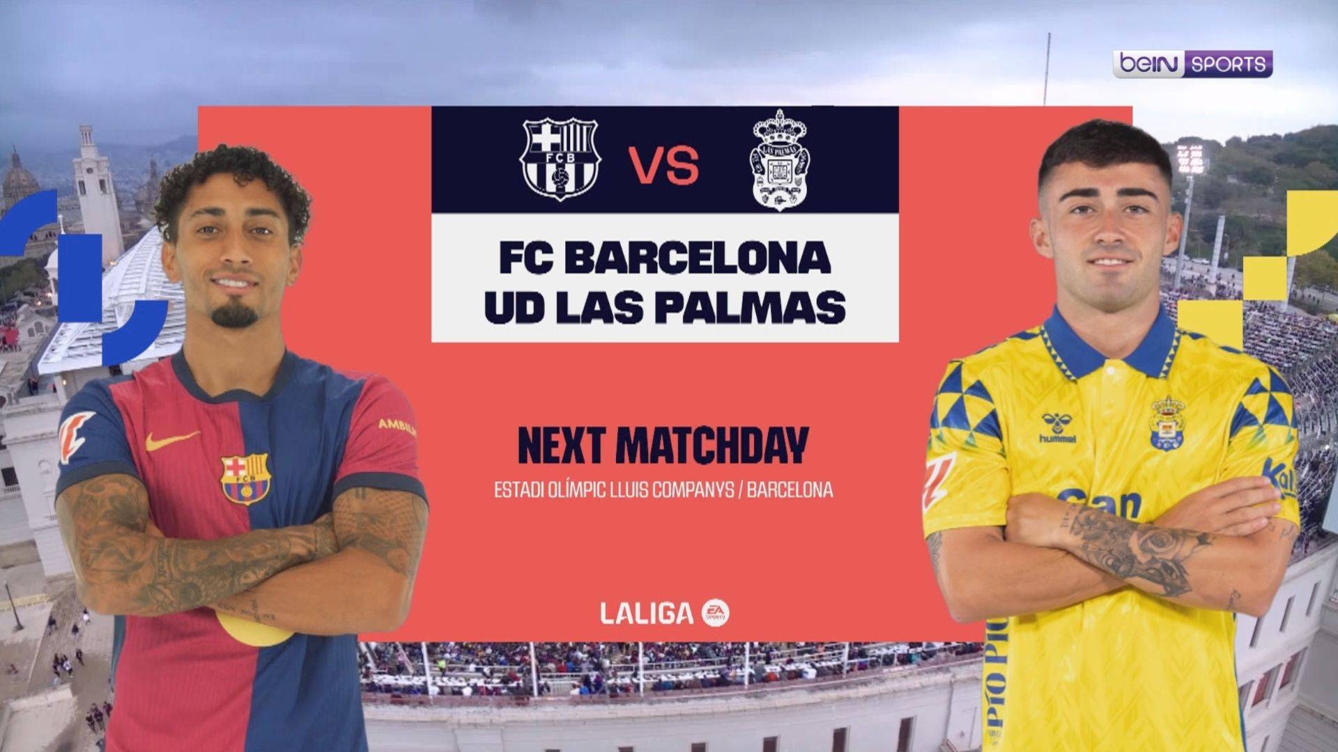 VISION+ - La Liga 2024 - Schedule / S1 E23 Barcelona vs Las Palmas