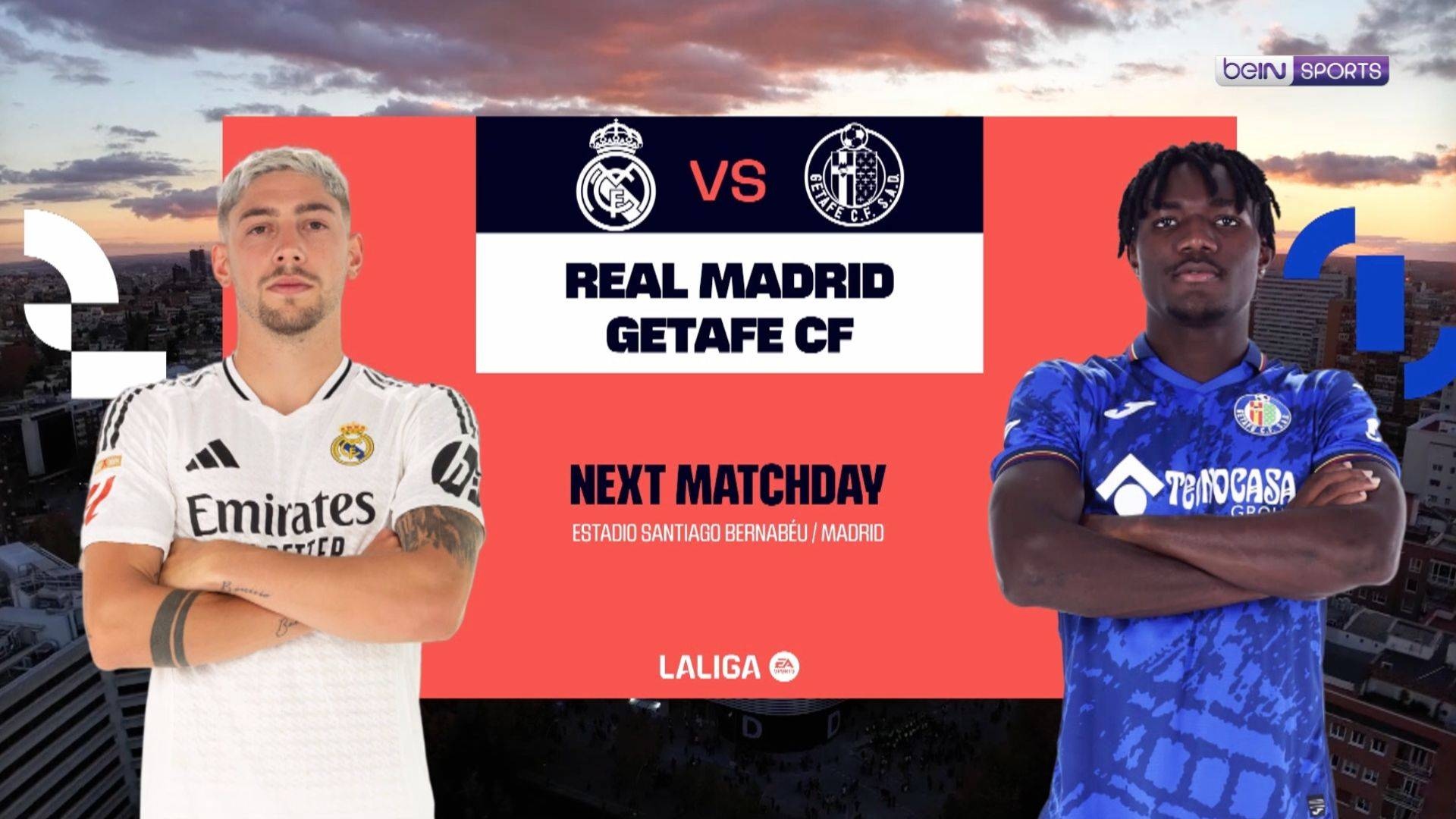 VISION+ - La Liga 2024 - Schedule / S1 E25 Real Madrid vs Getafe