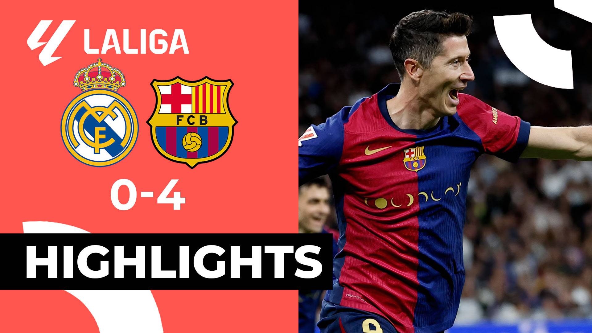 VISION+ - La Liga 2024 - Highlight / S1 E4 Real Madrid vs Barcelona
