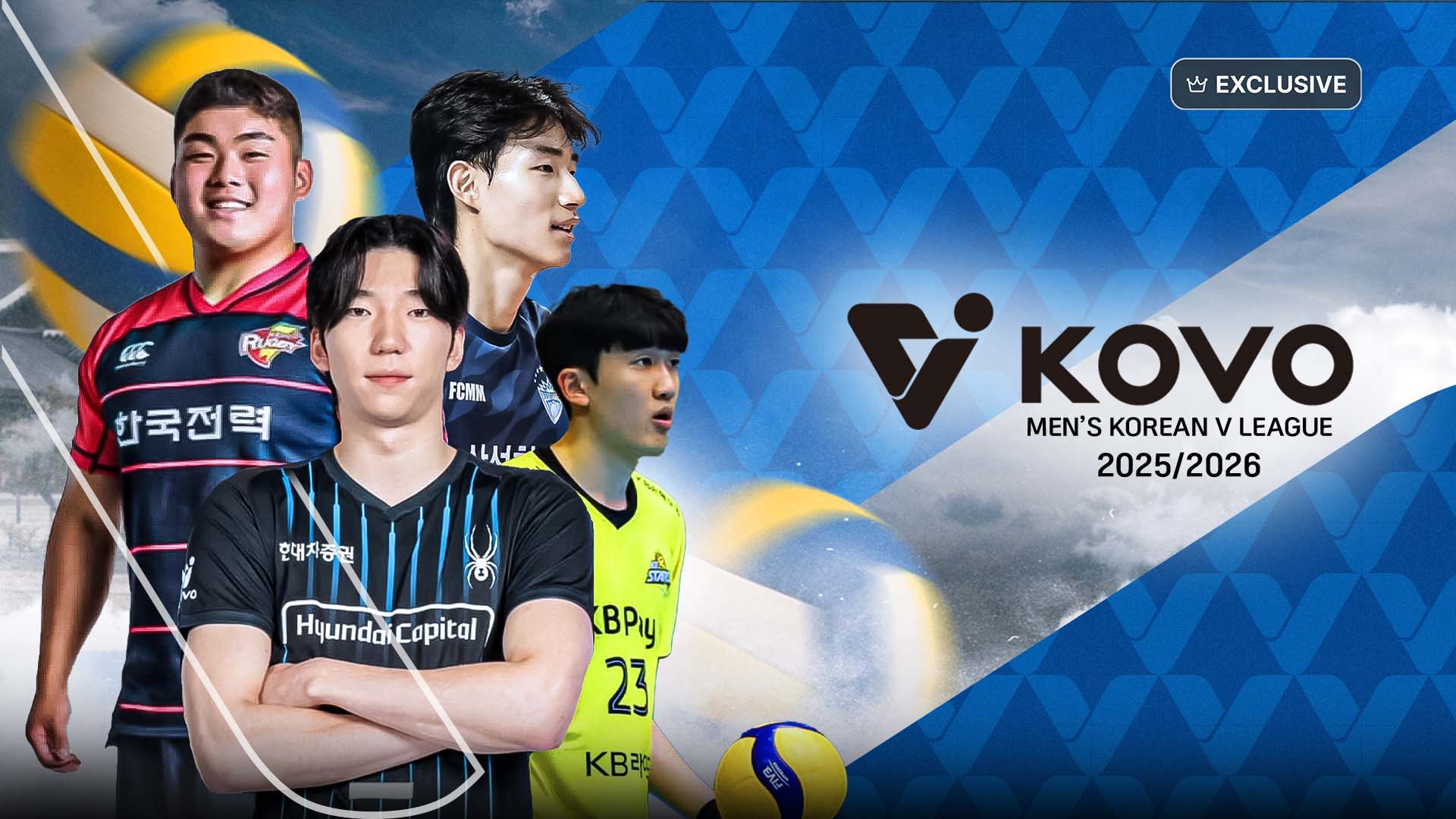 Men's Korean V-League: KEPCO vs OK Savingsbank Banner